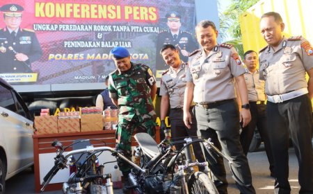 Balap Liar di Jiwan Berhasil Digagalkan Polisi
