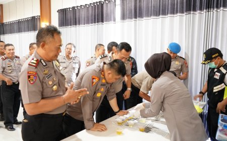 Tes Urine Serentak Perkuat Upaya Pencegahan Penyalahgunaan Narkoba